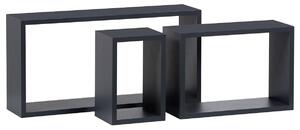 Set 3 rafturi de perete Pentiassa (gri mat). 1121158
