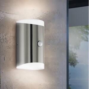 Aplică LED de exterior cu senzor CARPINERA 2xGU10/4,6W/230V Eglo 75544