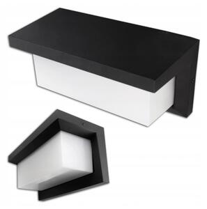 Aplică LED de exterior cu senzor LED/12W/230V IP54 negru