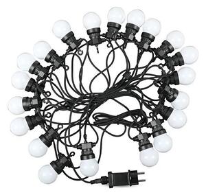 Lanț LED de exterior STRING 10m 20xLED/0,5W/230V IP44 6000K