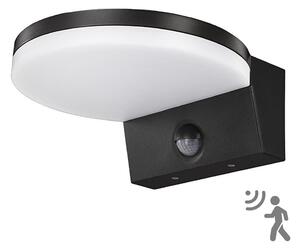 Aplică LED de exterior cu senzor LED/15W/230V IP65 negru Top Light