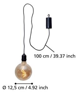 Pendul LED de exterior VIGNANELLO LED/0,06W/6V IP44 bej Eglo 900211
