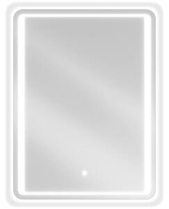 Mexen Zusa oglindă iluminată de baie 60 x 80 cm, LED 6000K, anti aburire - 9808-060-080-611-00