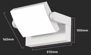 Aplică LED de exterior LED/17W/230V 3000K IP65 albă