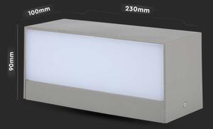 Aplică LED de exterior LED/12W/230V 6400K IP65