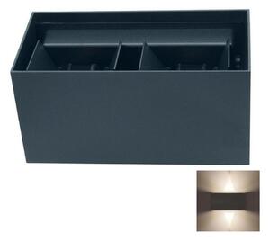 Aplică LED de exterior LED/12W/230V IP54 neagră