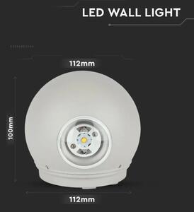 Aplică LED de exterior LED/6W/230V 3000K IP65 gri