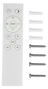 Plafonieră LED dimabilă LED/72W/230V 3000-6500K d. 67 cm alb + telecomandă