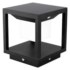 LED lampă solară cu senzor LED/2W/5,5V 3000K IP65 2600 mAh negru