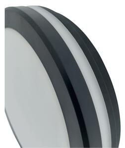 Plafonieră LED cu senzor de mișcare LED/20W/230V 3000/4000/6500K IP54 antracit