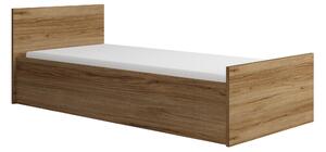 Pat de o persoană 80 cm Manton M28 (stejar catania). 1123900