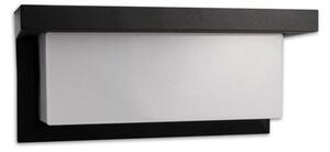 Aplică LED de exterior cu senzor LED/12W/230V IP54 negru