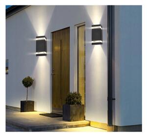 Aplica ﻿corp iluminat exterior arhitectural fatade nela 2x gu10 35w antracit