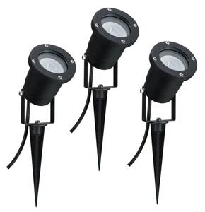 SET 3x lampă de exterior LED GU10/3,5W IP65 230V Paulmann 98897