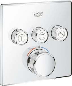 Baterie duș încastrată cu termostat GROHE Grohtherm SmartControl 29126000 crom