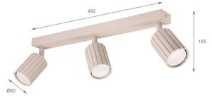 Brilagi - Lampă spot CRISPINA 3xGU10/10W/230V bej
