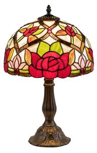 Brilagi - Lampă de masă Tiffany cu vitralii GARLAN 1xE27/40W/230V