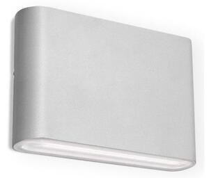 LED2 - Aplica LED exterior FLAT 2xLED/3W/230V IP65 albă