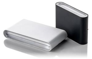 LED2 - Aplica LED exterior FLAT 2xLED/3W/230V IP65 albă