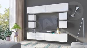 Mobilier living Badiani XVI (alb + alb lucios). 1121921