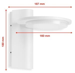 Aplică LED de exterior LED/10W/230V IP44 Telefunken 312406TF