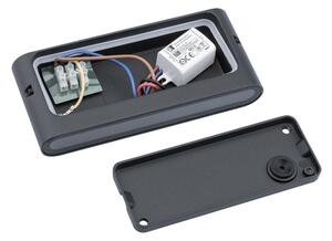 Aplică perete exterior LED FLOW LED/6W/230V IP54 negru