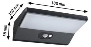 Aplică de exterior cu senzor LED/7,4W IP44 HOUSE 230V Paulmann 94333