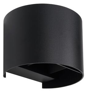 Aplică LED de exterior VERONIKA 2xLED/3W/230V IP44 negru Globo 34168RB