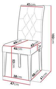 Scaun bucătărie Stanton ST85 (crem + alb). 1123010