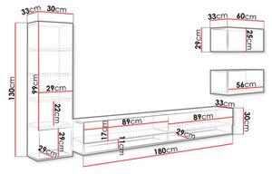 Mobilier living Wilandra (grafit). 1123218