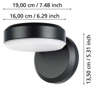 Aplică LED de exterior FORNACI LED/10,8/230V IP54 Eglo 900673