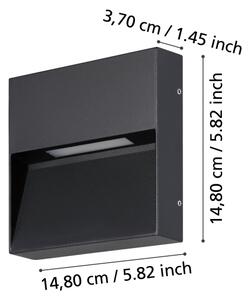 Aplică LED de exterior MARUGGIO LED/4,8W/230V IP65 Eglo 900889