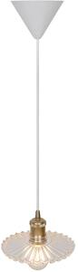 Nordlux Torina lampă suspendată 1x40 W alamă-transparent 2213173000