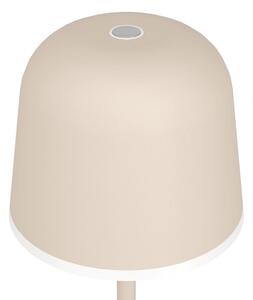 Lampă LED dimabilă de exterior MANNERA 2,2W/5V 1800mAh bej IP54 Eglo 900461