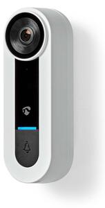 Nedis WIFICDP40CWT - Sonerie video wireless Full HD 1536p Wi-Fi IP65
