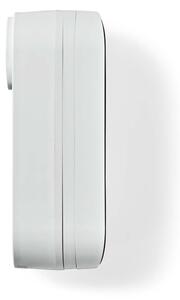 Nedis WIFICDP40CWT - Sonerie video wireless Full HD 1536p Wi-Fi IP65