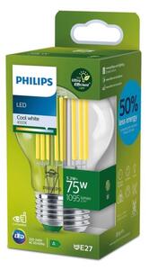 Bec cu filament LED Philips A60 E27/5,2W/230V 4000K