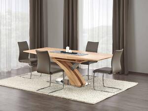 Masă de sufragerie extensibilă 160-220 cm Suena (stejar auriu) (pentru 6 8 persoane). 1048142
