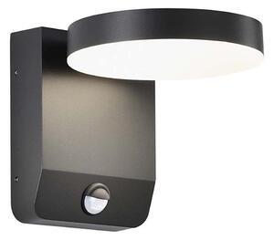 Aplică LED de exterior cu senzor LED/17W/230V 4000K negru