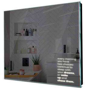 Oglinda LED patrata cu lumina LED neutra Gama Motivated Model 2 fara b