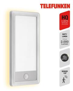Aplică LED de exterior cu senzor Telefunken 313904TF LED/16W/230V IP44