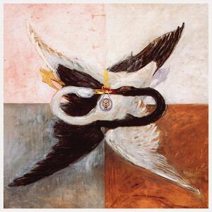 Artă imprimată The Swan, Final (Abstract Art) - Hilma af Klint, (40 x 40 cm)