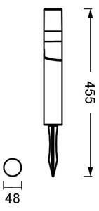 Lampă LED de exterior Ledvance ROTA SPIKE LED/1W/12V IP44
