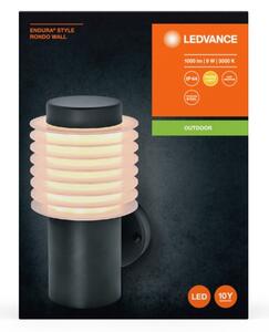 Aplică LED de exterior Ledvance RONDO LED/9W/230V IP44 antracit