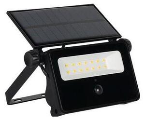 Proiector LED solar cu senzor/20W/5,5V IP65