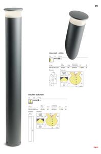 Aplică LED de exterior Redo 90073 ALGON LED/9W/230V IP65 negru