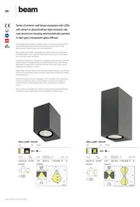 Aplică LED de exterior Redo 9907 BEAM LED/5W/230V IP54