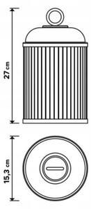 Lampă LED dimabilă de exterior CANARI LED/2W/5V IP44