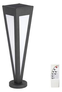 Lampă solară LED 2W 3,7V IP65 3000K negru