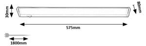 Corp de iluminat LED pentru corpuri de bucătărie Rabalux 78059 EASYLIGHT LED/10W/230V 4000K